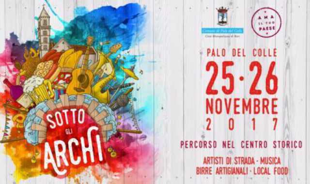 Palo, Sotto gli Archi: due giorni di musica, street food e birra artigianale